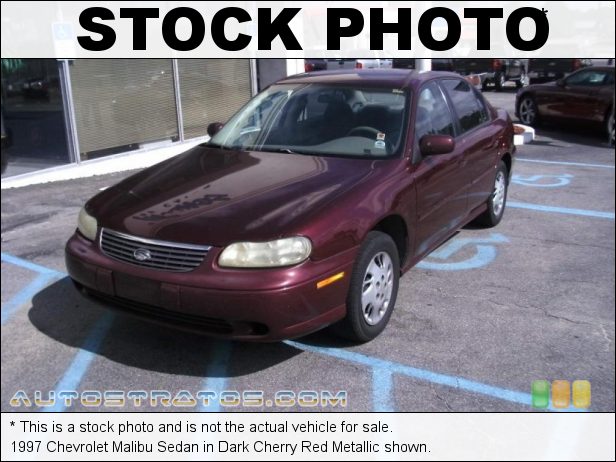Stock photo for this 1997 Chevrolet Malibu Sedan 3.1 Liter OHV 12-Valve V6 4 Speed Automatic