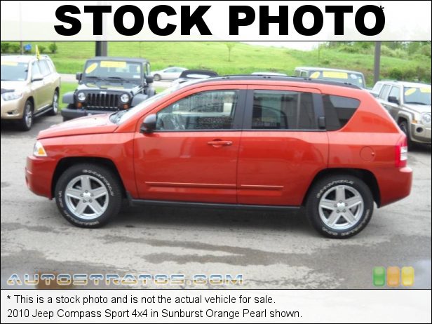 Stock photo for this 2010 Jeep Compass Sport 4x4 2.4 Liter DOHC 16-Valve Dual VVT 4 Cylinder CVT Automatic