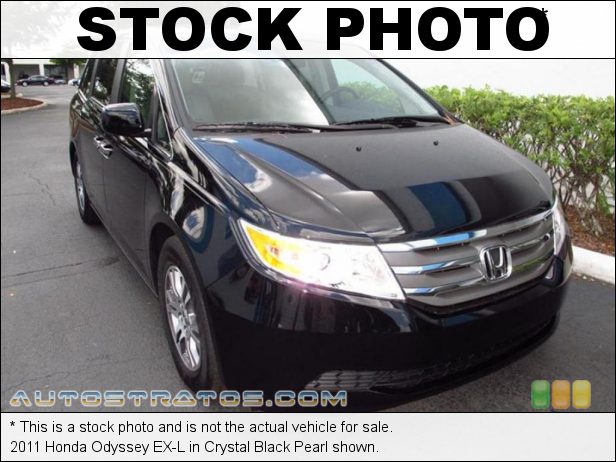 Stock photo for this 2011 Honda Odyssey EX-L 3.5 Liter SOHC 24-Valve i-VTEC V6 5 Speed Automatic