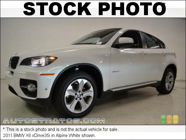 Stock photo for this 2011 BMW X6 xDrive35i 3.0 Liter DFI TwinPower Turbocharged DOHC 24-Valve VVT Inline 6 8 Speed Sport Automatic