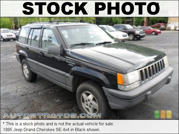 Stock photo for this 1994 Jeep Grand Cherokee SE 4x4 4.0 Liter OHV 12-Valve Inline 4 Cylinder 4 Speed Automatic