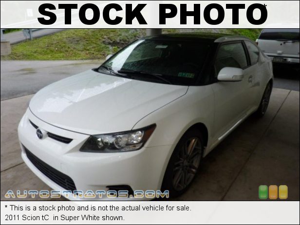 Stock photo for this 2011 Scion tC  2.5 Liter DOHC 16-Valve Dual VVT-i 4 Cylinder 6 Speed Sequential Automatic