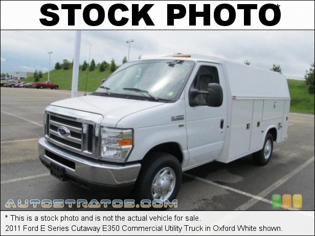 Stock photo for this 2011 Ford E Series Cutaway E350 Commercial Truck 5.4 Liter SOHC 16-Valve Triton V8 Engine 5 Speed TorqShift Automatic