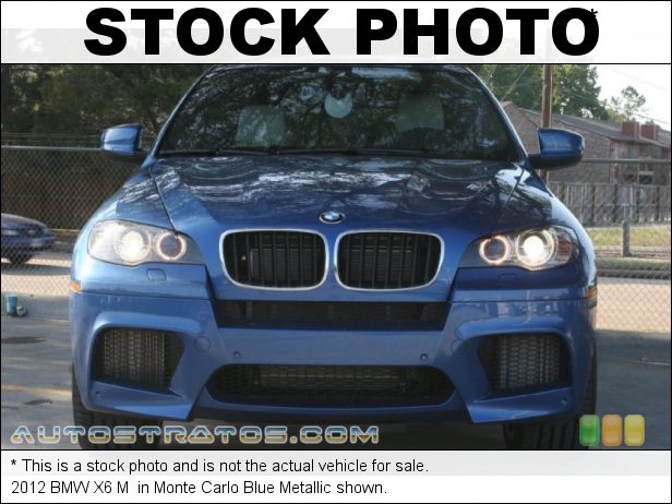 Stock photo for this 2012 BMW X6 M  4.4 Liter M TwinPower Turbocharged HPDI DOHC 32-Valve VVT V8 6 Speed M Sport Automatic