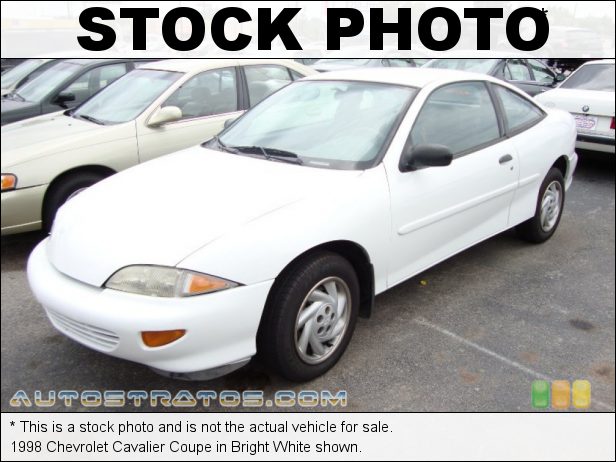 Stock photo for this 1998 Chevrolet Cavalier Coupe 2.2 Liter OHV 8-Valve 4 Cylinder 5 Speed Manual