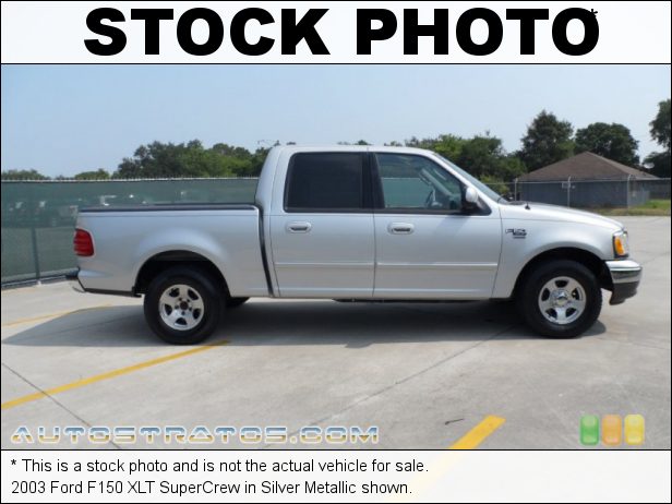 Stock photo for this 2003 Ford F150 SuperCrew 4.6 Liter SOHC 16V Triton V8 4 Speed Automatic