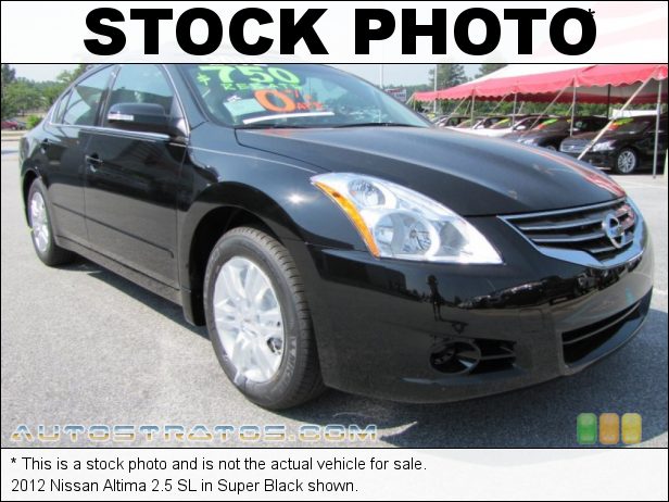 Stock photo for this 2012 Nissan Altima 2.5 SL 2.5 Liter DOHC 16-Valve CVTCS 4 Cylinder Xtronic CVT Automatic Stock photo for this 2012 Nissan Altima 2.5 SL 2.5 Liter DOHC 16-Valve CVTCS 4 Cylinder Xtronic CVT Automatic