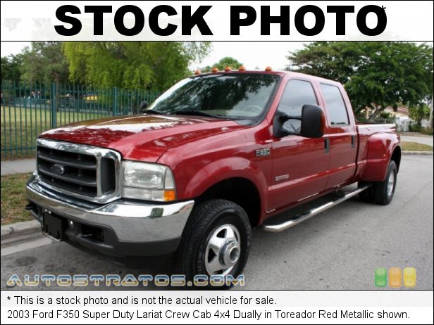 Stock photo for this 2003 Ford F350 Super Duty Crew Cab 4x4 Dually 6.0 Liter OHV 32V Power Stroke Turbo Diesel V8 4 Speed Automatic