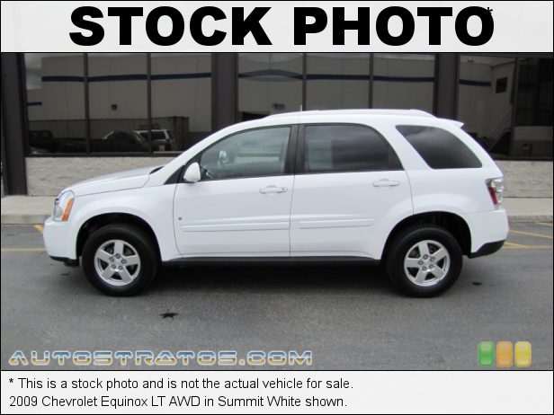 Stock photo for this 2009 Chevrolet Equinox LT AWD 3.4 Liter OHV 12-Valve V6 5 Speed Automatic