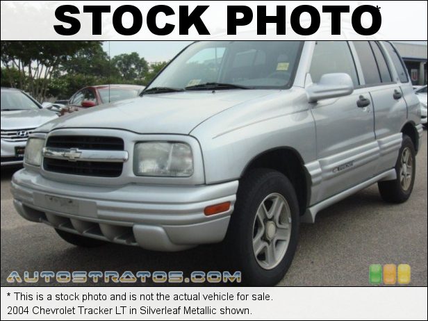 Stock photo for this 2004 Chevrolet Tracker LT 2.5 Liter DOHC 24-Valve V6 4 Speed Automatic