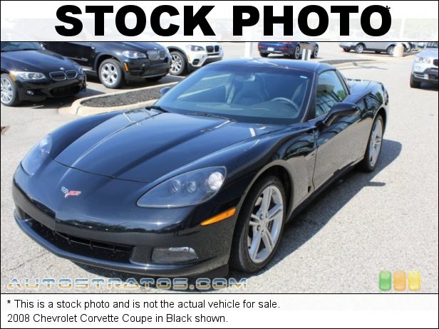 Stock photo for this 2008 Chevrolet Corvette Coupe 6.2 Liter OHV 16-Valve LS3 V8 6 Speed Paddle-Shift Automatic