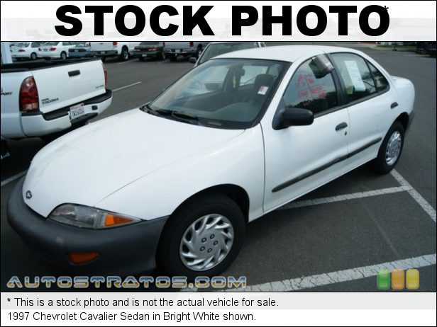 Stock photo for this 1997 Chevrolet Cavalier Sedan 2.2 Liter OHV 8-Valve 4 Cylinder 3 Speed Automatic