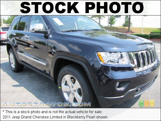 Stock photo for this 2011 Jeep Grand Cherokee Limited 5.7 Liter HEMI MDS OHV 16-Valve VVT V8 Multi Speed Automatic