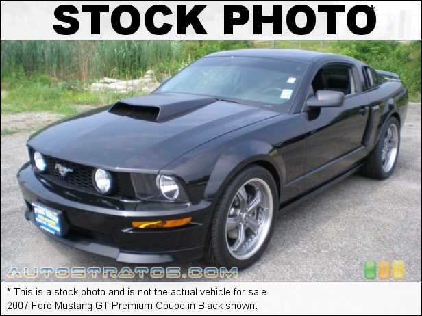 Stock photo for this 2007 Ford Mustang GT Premium Coupe 4.6 Liter SOHC 24-Valve VVT V8 5 Speed Manual