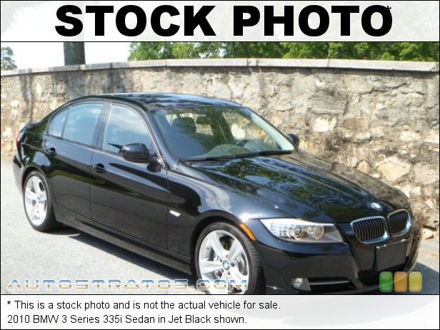 Stock photo for this 2010 BMW 3 Series 335i Sedan 3.0 Liter Twin-Turbocharged DOHC 24-Valve VVT Inline 6 Cylinder 6 Speed Manual