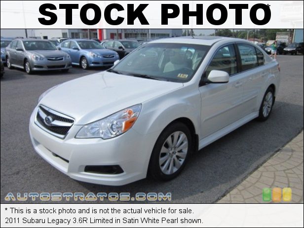 Stock photo for this 2011 Subaru Legacy 3.6R Limited 3.6 Liter DOHC 24-Valve VVT Flat 6 Cylinder 5 Speed Automatic