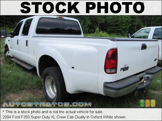 Stock photo for this 2004 Ford F350 Super Duty Crew Cab Dually 6.0 Liter OHV 32-Valve Power Stroke Turbo Diesel V8 5 Speed Automatic