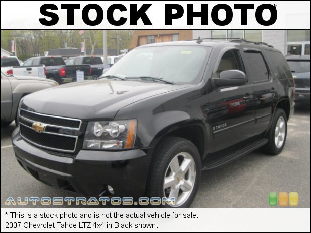Stock photo for this 2007 Chevrolet Tahoe  5.3 Liter Flex Fuel OHV 16V Vortec V8 4 Speed Automatic