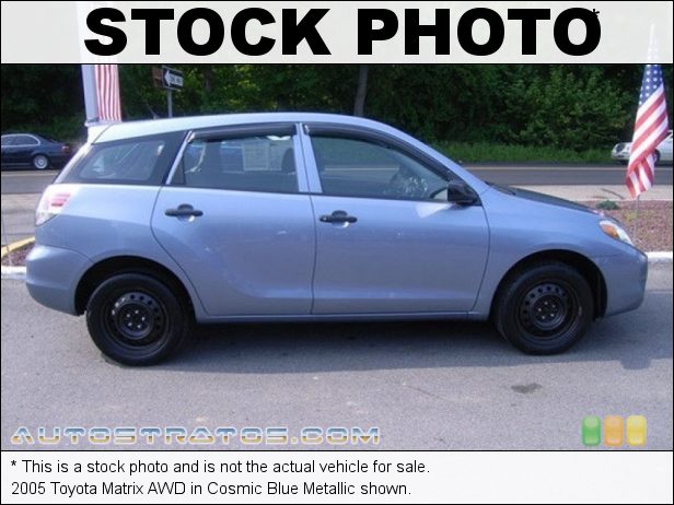 Stock photo for this 2005 Toyota Matrix AWD 1.8L DOHC 16V VVT-i 4 Cylinder 4 Speed Automatic