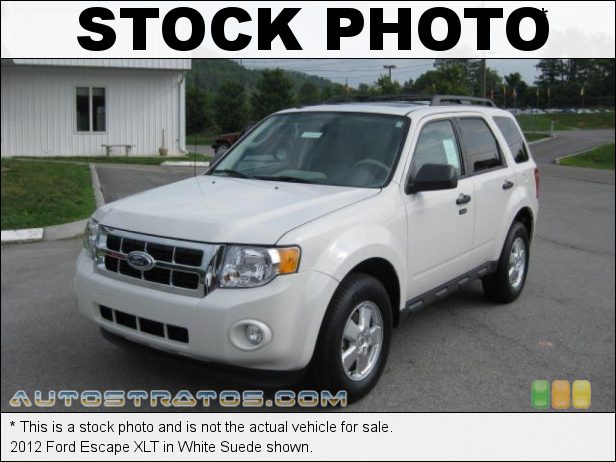 Stock photo for this 2012 Ford Escape XLT 2.5 Liter DOHC 16-Valve Duratec 4 Cylinder 6 Speed Automatic