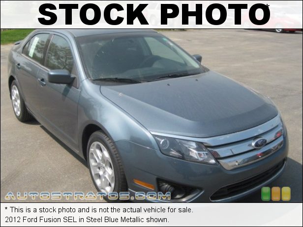 Stock photo for this 2012 Ford Fusion SEL 2.5 Liter DOHC 16-Valve VVT Duratec 4 Cylinder 6 Speed Automatic