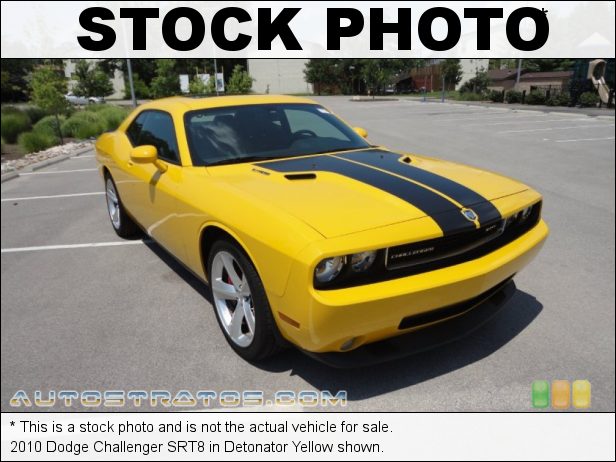 Stock photo for this 2010 Dodge Challenger SRT8 426 ci (7.0 Liter) SpeedFactory Supercharged SRT HEMI OHV 16-Val 5 Speed AutoStick Automatic