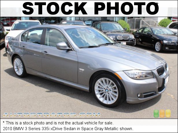 Stock photo for this 2010 BMW 3 Series 335i xDrive Sedan 3.0 Liter Twin-Turbocharged DOHC 24-Valve VVT Inline 6 Cylinder 6 Speed Steptronic Automatic