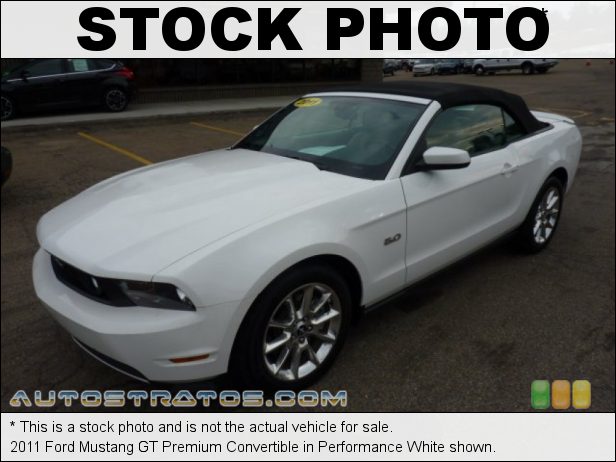 Stock photo for this 2011 Ford Mustang GT Premium Convertible 5.0 Liter DOHC 32-Valve TiVCT V8 6 Speed Manual