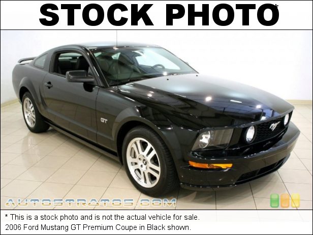 Stock photo for this 2006 Ford Mustang GT Premium Coupe 4.6 Liter SOHC 24-Valve VVT V8 5 Speed Automatic