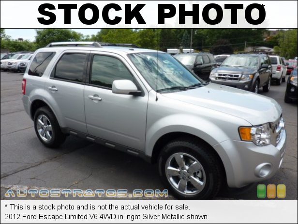 Stock photo for this 2012 Ford Escape Limited V6 4WD 3.0 Liter DOHC 24-Valve Duratec Flex-Fuel V6 6 Speed Automatic