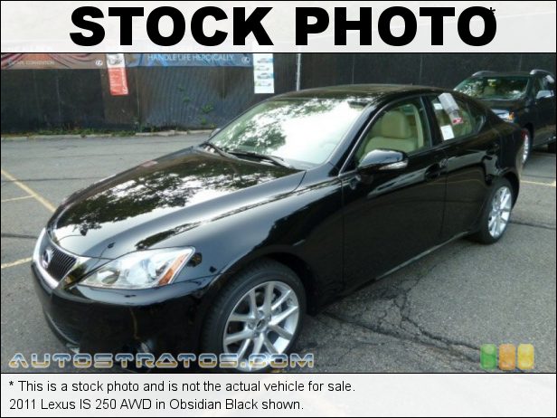 Stock photo for this 2011 Lexus IS 250 AWD 2.5 Liter DOHC 24-Valve Dual VVT-i V6 6 Speed ECT-i Automatic