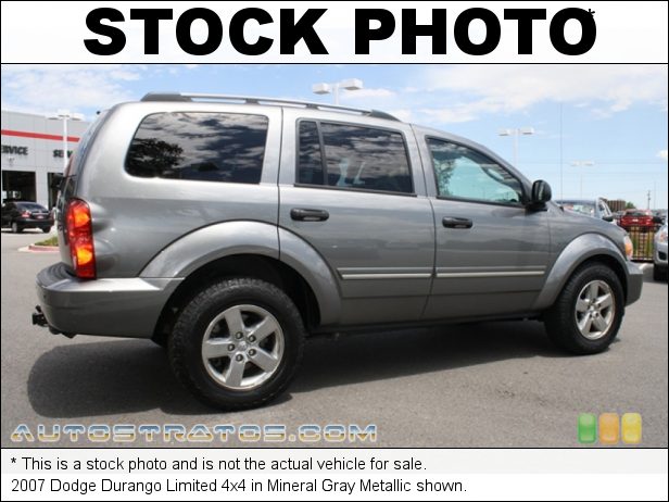 Stock photo for this 2007 Dodge Durango Limited 4x4 4.7 Liter SOHC 16-Valve V8 5 Speed Automatic