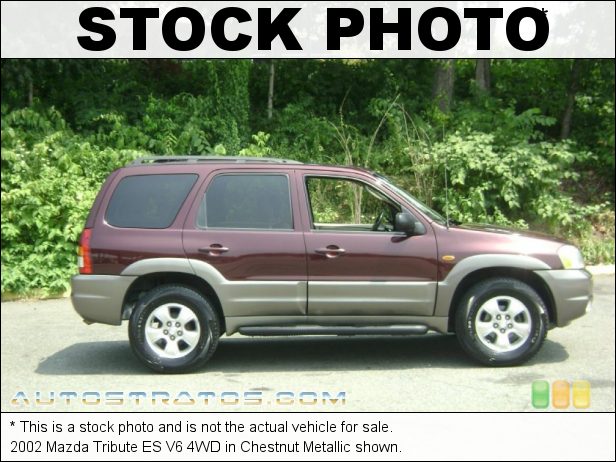Stock photo for this 2002 Mazda Tribute ES V6 4WD 3.0 Liter DOHC 24-Valve V6 4 Speed Automatic