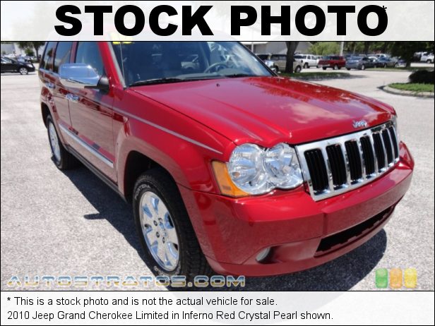 Stock photo for this 2010 Jeep Grand Cherokee Limited 5.7 Liter HEMI OHV 16-Valve MDS VCT V8 5 Speed Automatic