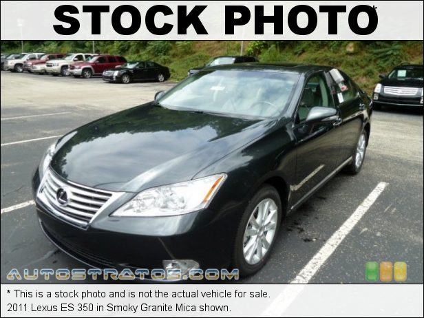 Stock photo for this 2011 Lexus ES 350 3.5 Liter DOHC 24-Valve Dual VVT-i V6 6 Speed ECT-i Automatic