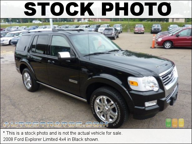 Stock photo for this 2008 Ford Explorer Limited 4x4 4.0 Liter SOHC 12-Valve V6 5 Speed Automatic