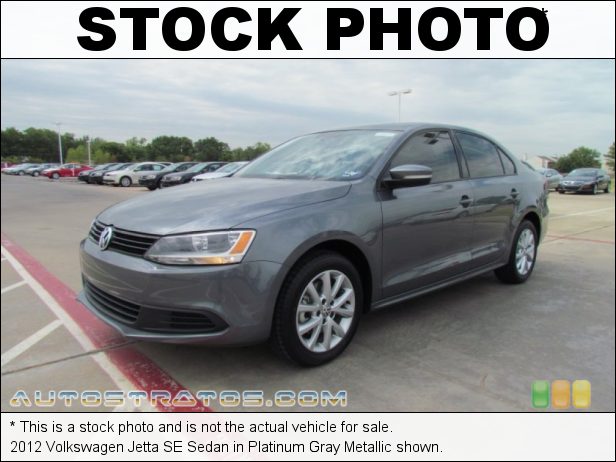 Stock photo for this 2012 Volkswagen Jetta SE Sedan 2.5 Liter DOHC 20-Valve 5 Cylinder 6 Speed Tiptronic Automatic