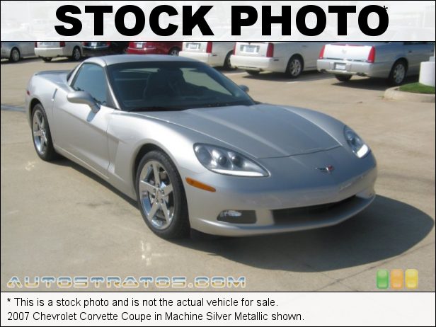 Stock photo for this 2007 Chevrolet Corvette Coupe 6.0 Liter OHV 16-Valve LS2 V8 6 Speed Manual