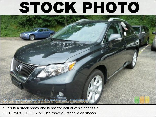 Stock photo for this 2011 Lexus RX 350 AWD 3.5 Liter DOHC 24-Valve VVT-i V6 6 Speed ECT-i Automatic