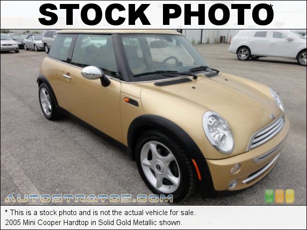 Stock photo for this 2005 Mini Cooper Hardtop 1.6L SOHC 16V 4 Cylinder CVT Automatic