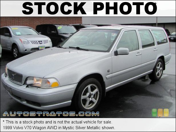Stock photo for this 1999 Volvo V70 Wagon AWD 2.4 Liter DOHC 20-Valve 5 Cylinder 4 Speed Automatic