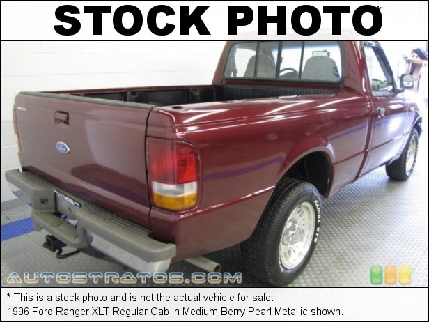 Stock photo for this 1996 Ford Ranger Regular Cab 2.3 Liter SOHC 8-Valve 4 Cylinder 5 Speed Manual