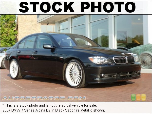 Stock photo for this 2007 BMW 7 Series Alpina B7 4.4 Liter Alpina Supercharged DOHC 32-Valve VVT V8 6 Speed Automatic