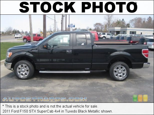 Stock photo for this 2011 Ford F150 STX SuperCab 4x4 3.7 Liter Flex-Fuel DOHC 24-Valve Ti-VCT V6 6 Speed Automatic