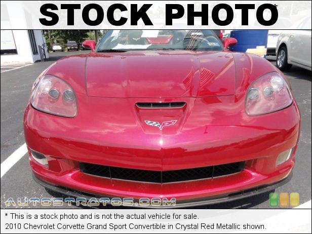 Stock photo for this 2010 Chevrolet Corvette Grand Sport Convertible 6.2 Liter OHV 16-Valve LS3 V8 6 Speed Paddle-Shift Automatic