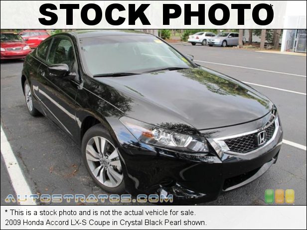 Stock photo for this 2009 Honda Accord LX-S Coupe 2.4 Liter DOHC 16-Valve i-VTEC 4 Cylinder 5 Speed Automatic