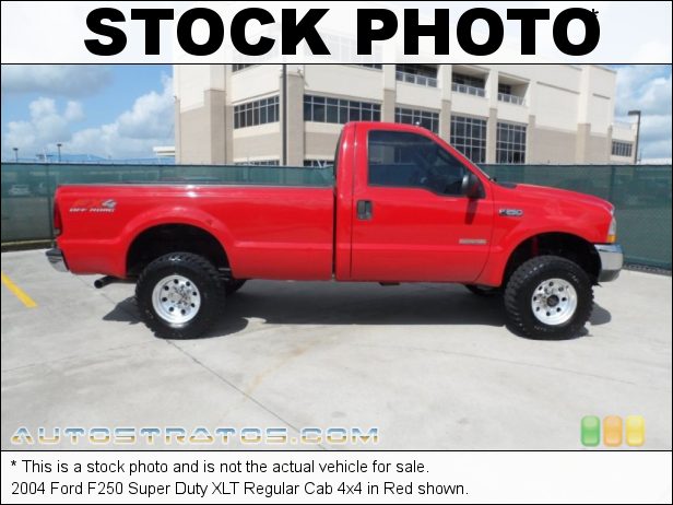 Stock photo for this 2003 Ford F250 Super Duty XLT Regular Cab 4x4 6.0 Liter OHV 32 Valve Power Stroke Turbo Diesel V8 5 Speed Automatic