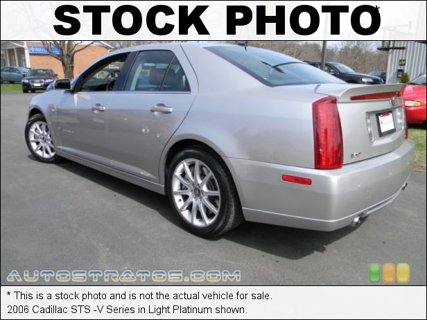Stock photo for this 2006 Cadillac STS -V Series 4.4 Liter Supercharged DOHC 32-Valve VVT V8 V 6 Speed Automatic