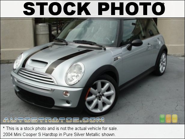 Stock photo for this 2004 Mini Cooper S 1.6L SOHC 16V Supercharged 4 Cylinder 6 Speed Manual