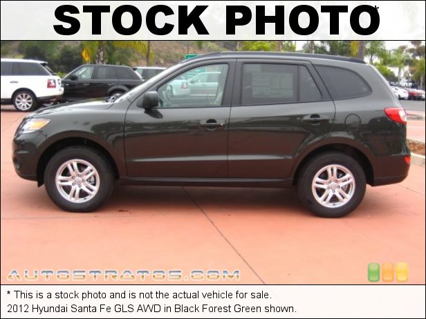 Stock photo for this 2012 Hyundai Santa Fe GLS AWD 2.4 Liter DOHC 16-Valve 4 Cylinder 6 Speed SHIFTRONIC Automatic Stock photo for this 2012 Hyundai Santa Fe GLS AWD 2.4 Liter DOHC 16-Valve 4 Cylinder 6 Speed SHIFTRONIC Automatic